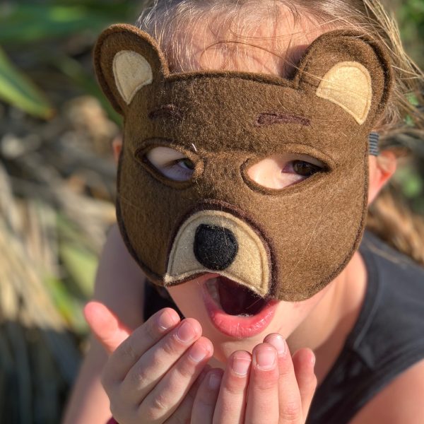 Bresley Brown Bear Facemask