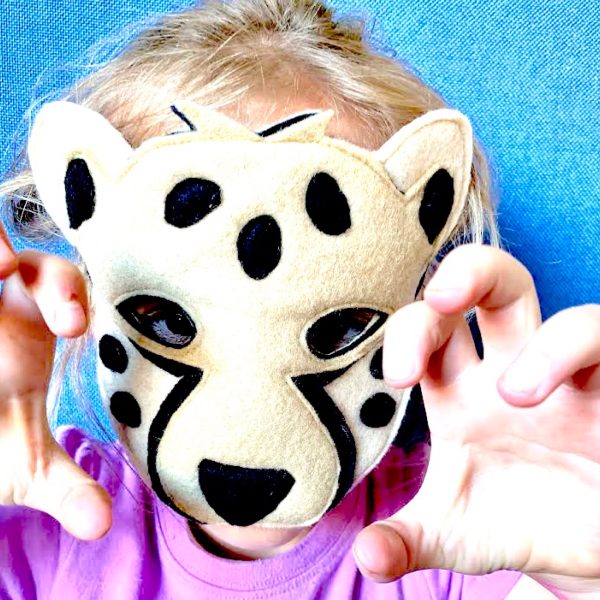 Charlo Cheetah Facemask