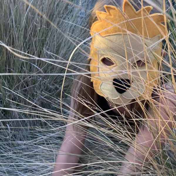 Lewis Lion Facemask